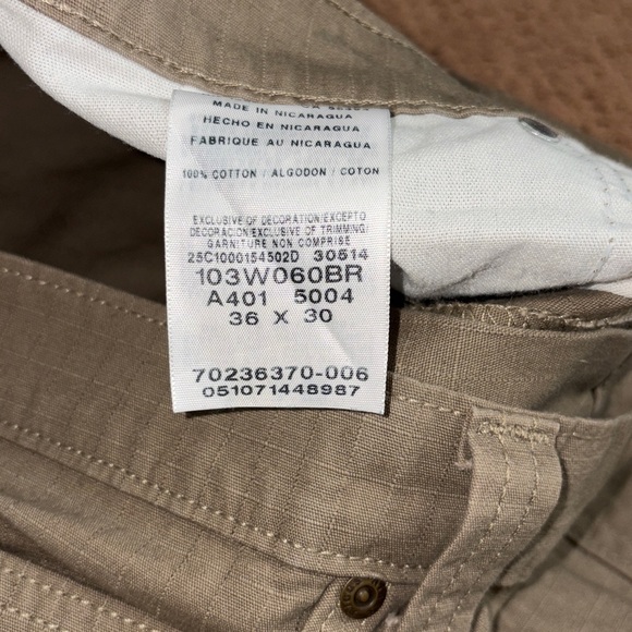 Wrangler Riggs Workwear Cargo Ripstop Pants - Picture 3 of 8